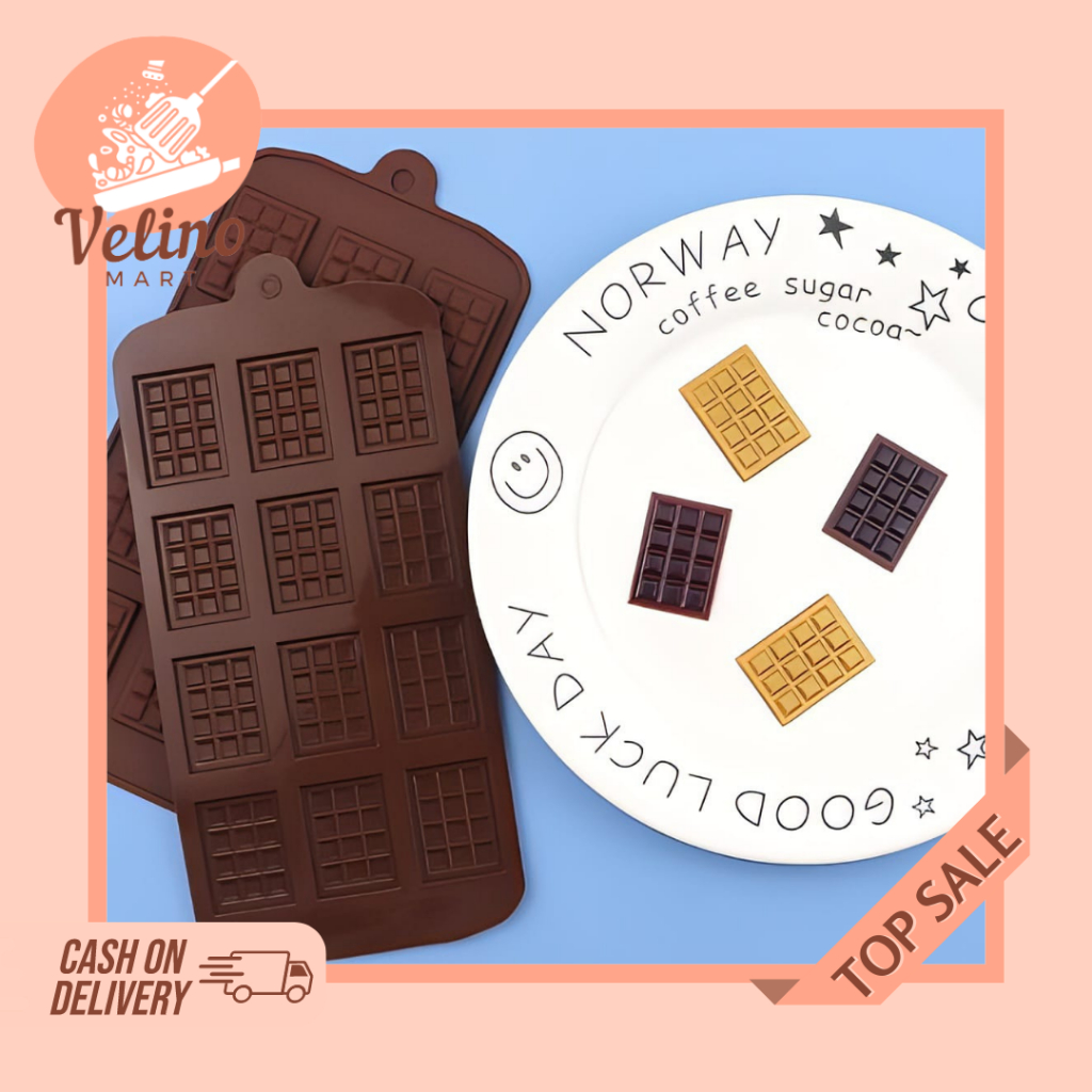Cetakan Coklat Silikon Bentuk Bar Cetakan Coklat Dubai Mini Cetakan Coklat Silikon