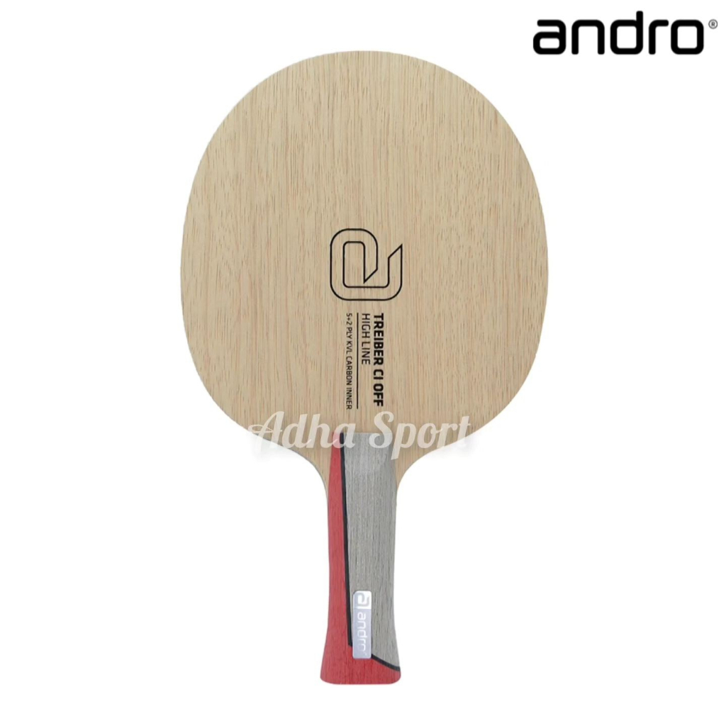 Andro TREIBER CI OFF Kayu Bet Pingpong Blade Tenis Meja Original Adha Sport Store