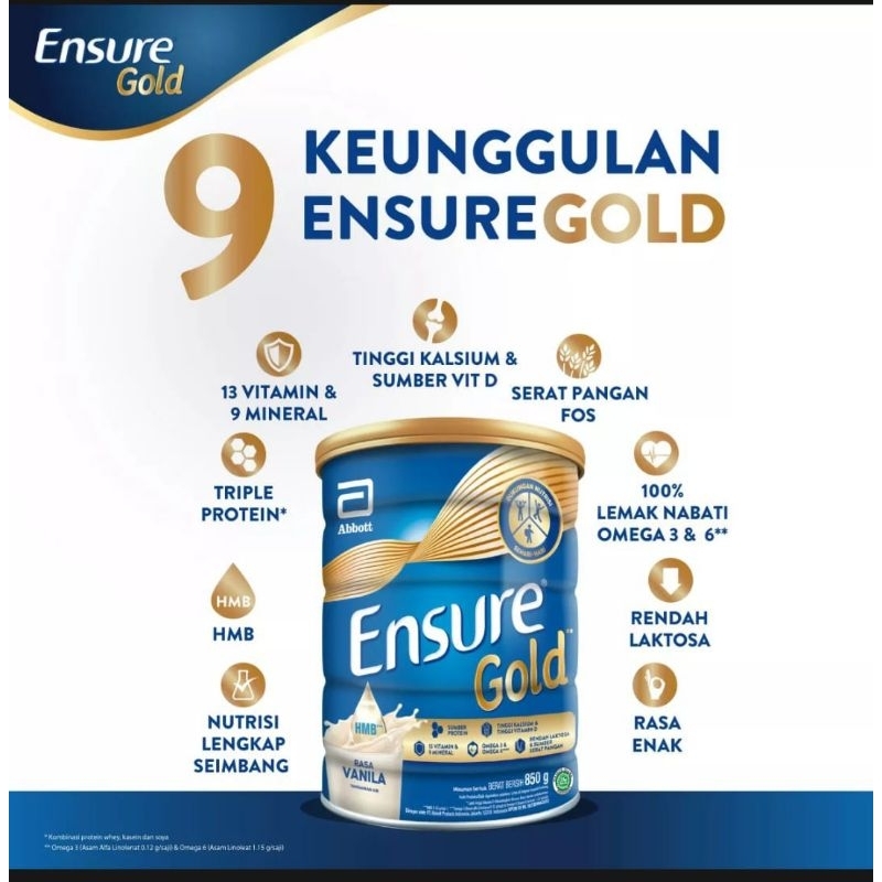 

ENSURE Gold vanila 850gr