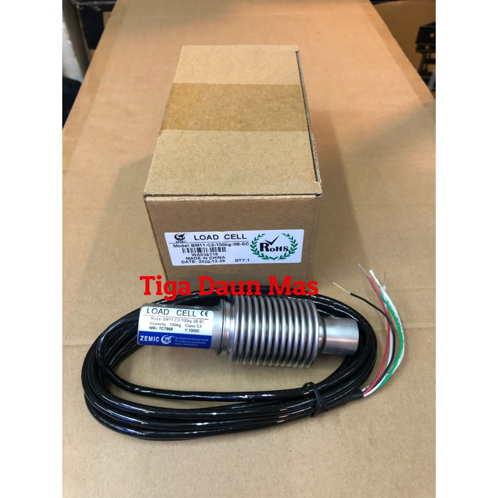 Load Cell Zemic BM11 100 Kg Bending Beam Load Cell Stainless Zemic