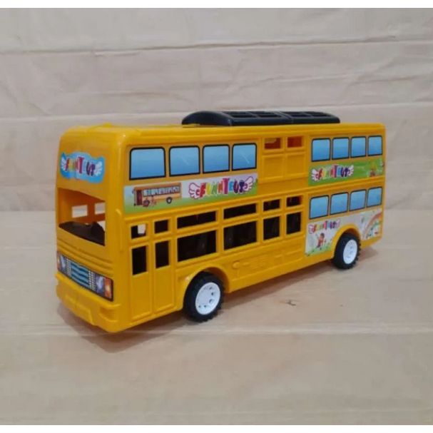 Mainan Mobil Bus Tingkat / Bis Tingkat - LT57