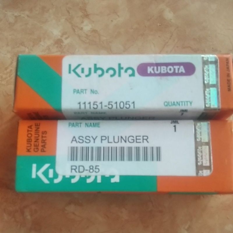 plunger kubota RD 75-85 (K154)