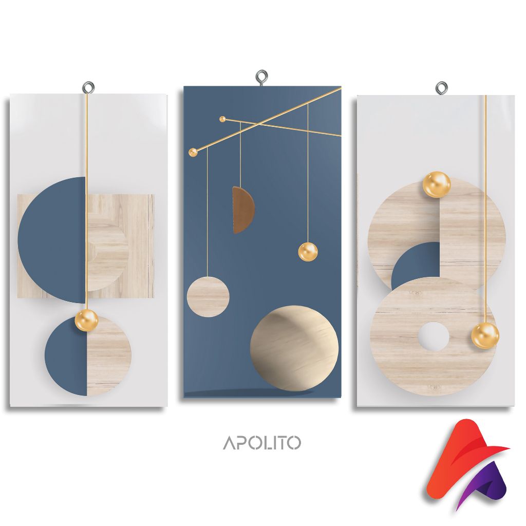 HIASAN DINDING REALISTIK AESTHETIC (15X30) WALL DECOR PAJANGAN DINDING DAUN POSTER REALISTIK BAGUS KAYU RUANGAN