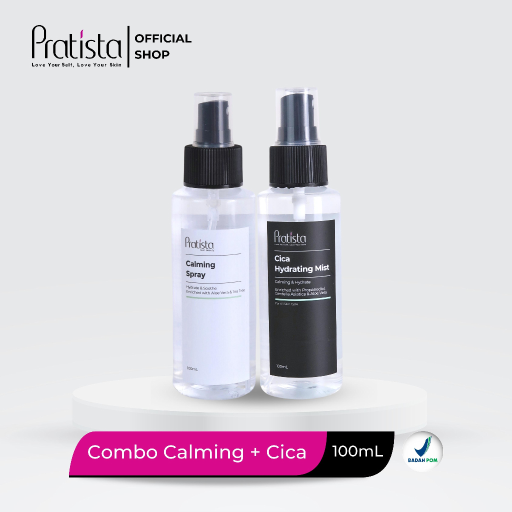 Pratista - [Bundling] Calming Spray Pratista &amp; Cica Hydrating Mist Pratista