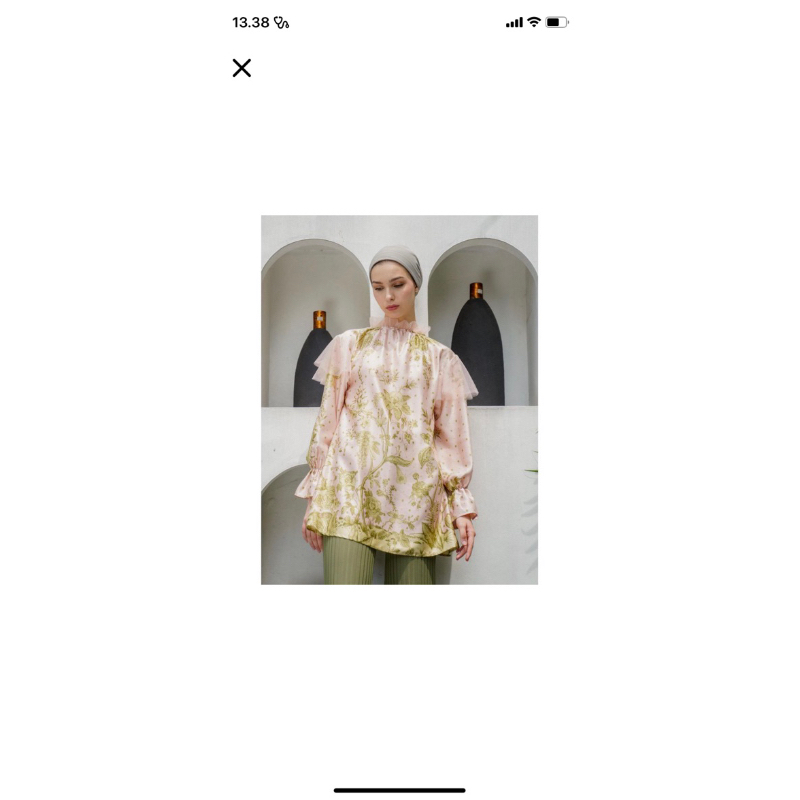 Aleza Blouse preloved ukuran s, bleh nego yp WAJAR