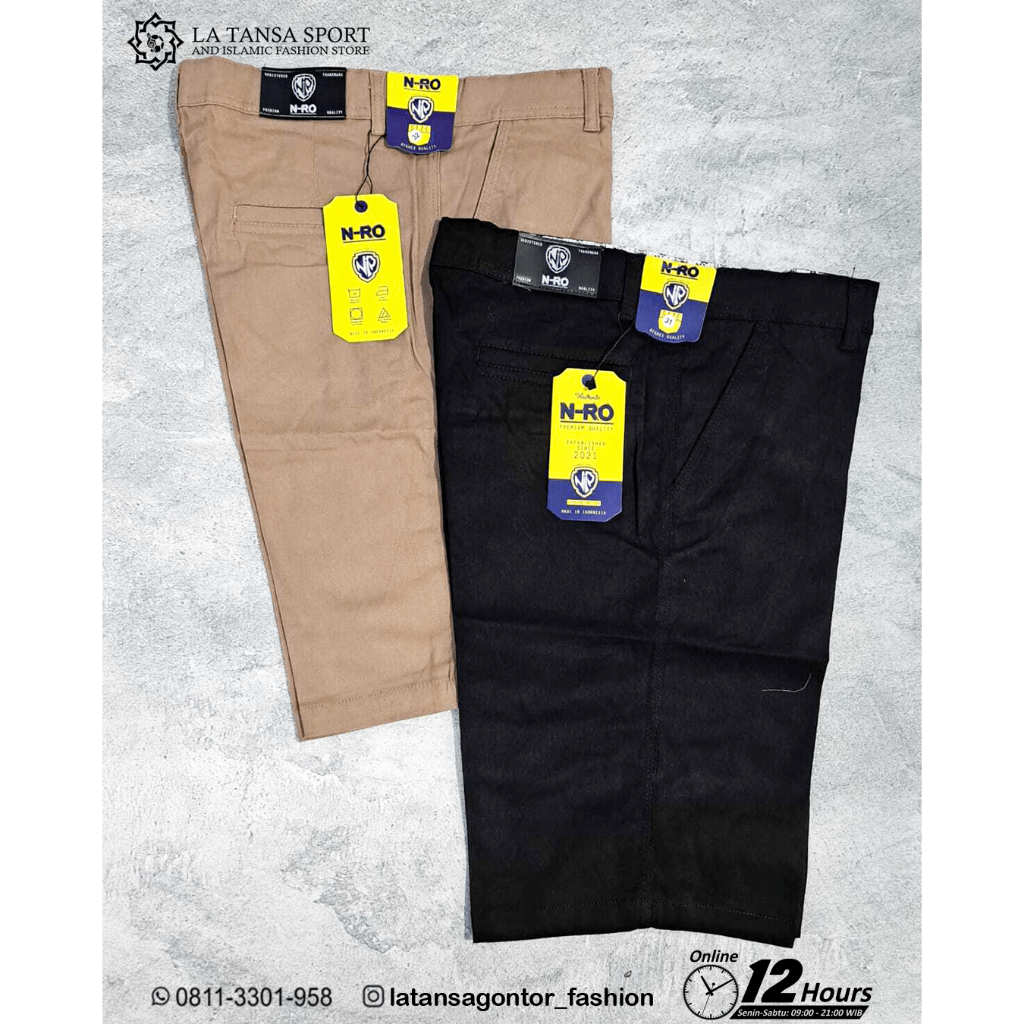 CELANA CHINOS N-RO LENGAN PENDEK