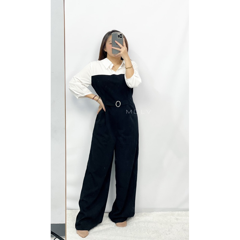 MDLV ~ 347-1# Vanessa Jumsuit Premium