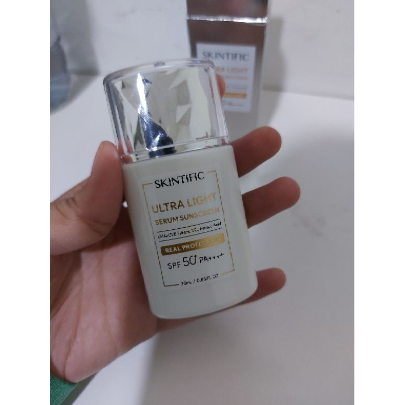 PRELOVED SKINTIFIC ULTRALIGHT SERUM SUNSCREEN