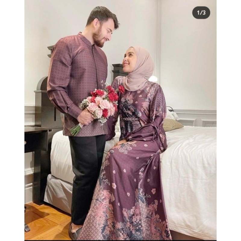 PRELOVED KOKO & DRESS MAYA VANILLA HIJAB BOOKED