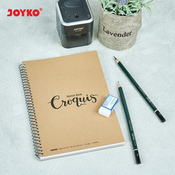 

Buku Sketsa Gambar Sketch Book Joyko SKBK-706-1A5 40 Lembar A5 100 gsm