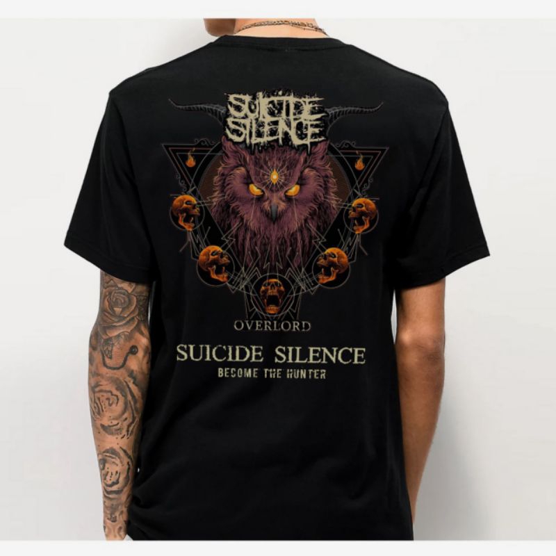 Baju Band Suicide Silence | Baju Kaos Band Suicide Silence | Kaos Pria Suicide Silence | Kaos Metal 