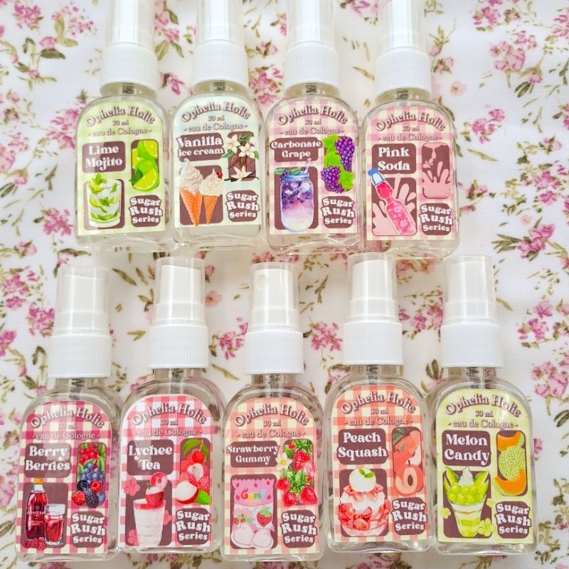 Body Mist &quot;Sugar Rush Series&quot; by Ophelia Holic