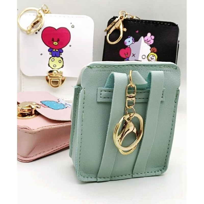 Dompet Koin Bt21 Gantungan Tas Bt21 Gantungan Kunci Bts Aksesoris Bt21