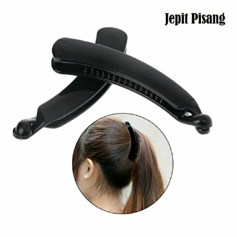 Jepit Rambut Pisang 8cm Jepitan Ponytail Jedai Salon Banana Ponytail Hair Claw Clips