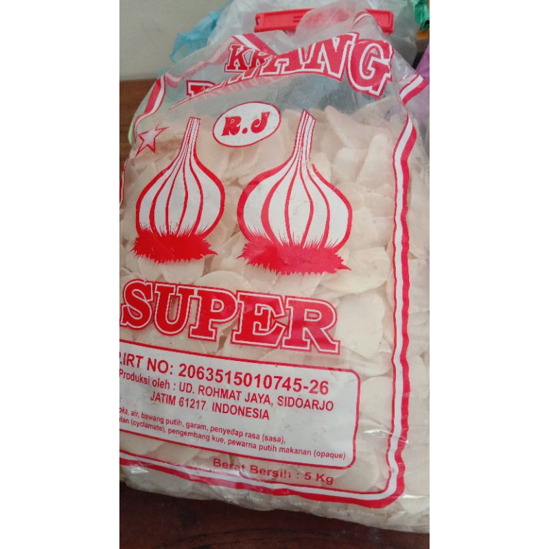 

Kerupuk Bawang Super 5kg