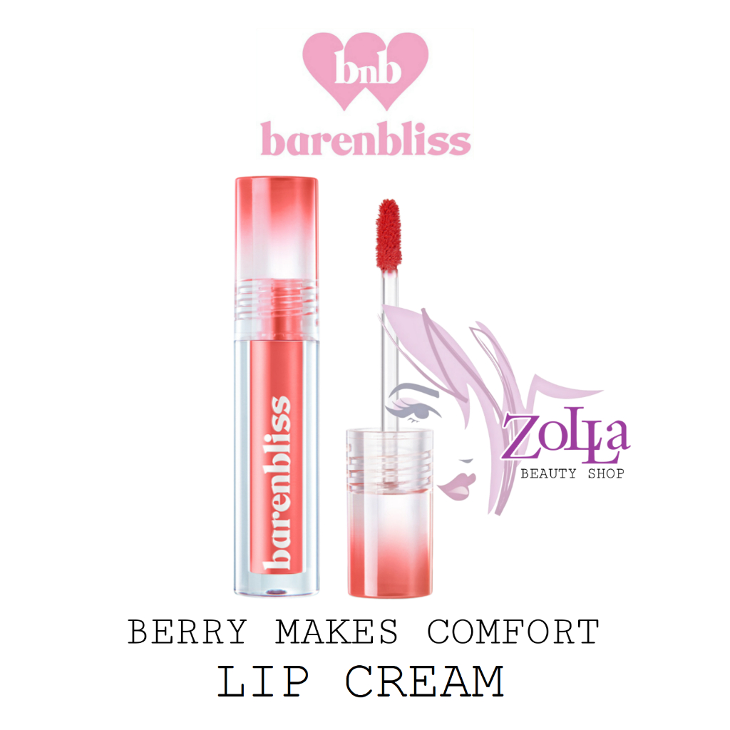 BNB BARENBLISS BERRY MAKES COMFORT LIP CREAM - BPOM - LIP CREAM BNB MURAH