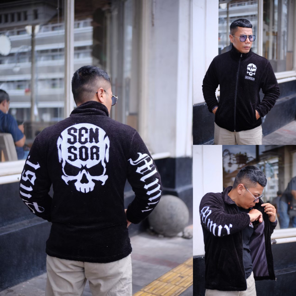 JAKET SERVA SNSR JAKET SHERPA ORIGINAL SENSOR JAKET SHERVA BULU PREMIUM JAKET PRIA DISTRO JAKET DENI