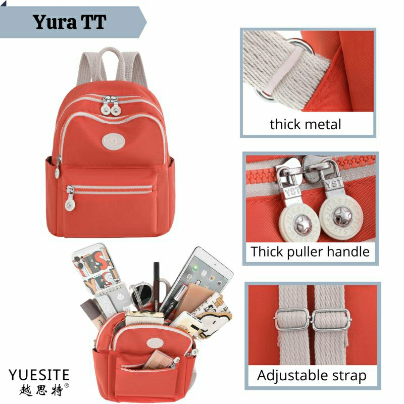 YUESITE YURA TT TAS RANSEL WANITA KECIL SMALL BACKPACK