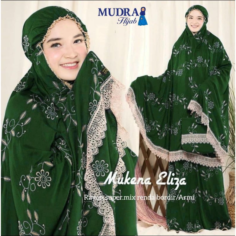 (RESTOCK)MUKENA BORDIR FASHION MUSLIM//ELIZA/ANDIN//NAJRAN//- MUDRA LISTIA BY NADHIFA BY KALILA