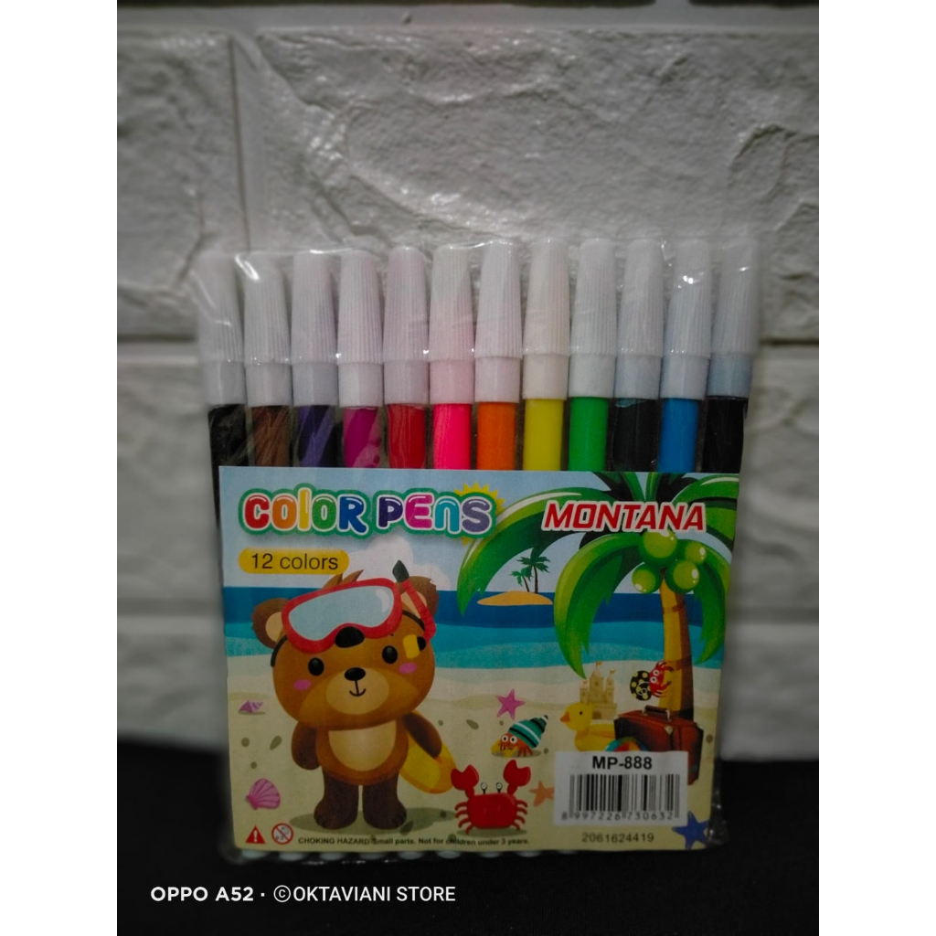 

SPIDOL 12 WARNA MURAH YOEKER/MONTANA