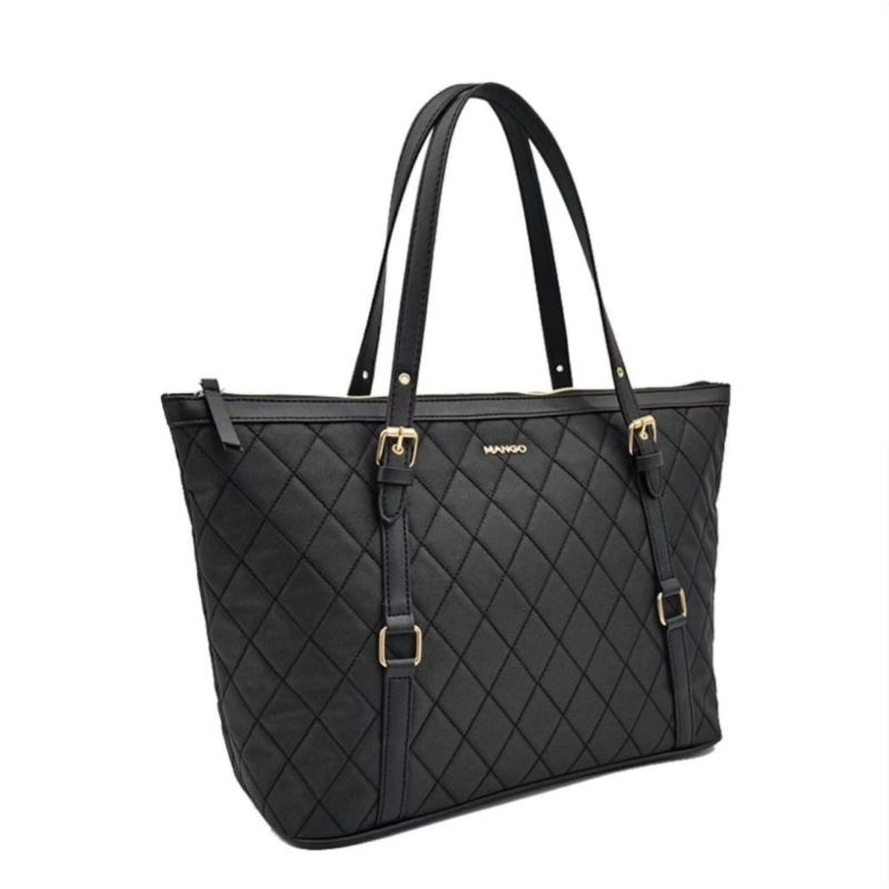 MNGO Quilted Tote Bag