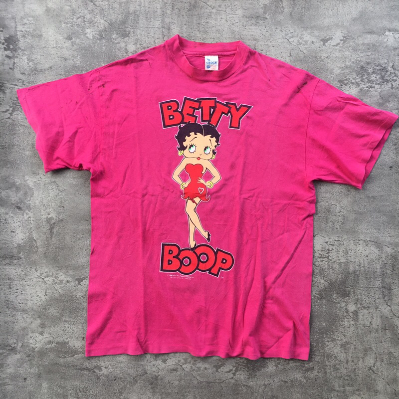 Kaos Vtg by Betty Boop Nj Croce 88 tee