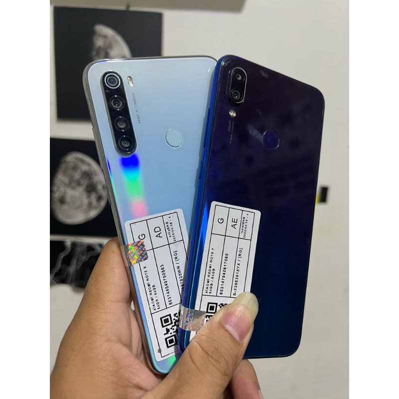 Handphone Hp Redmi Note 8 9 /8 9 pro /10 10 pro 10s 105G (NFC) 4/64 / 6/128 8/128 SECOND ORI MURAH BERGARANSI SIAP PAKAI