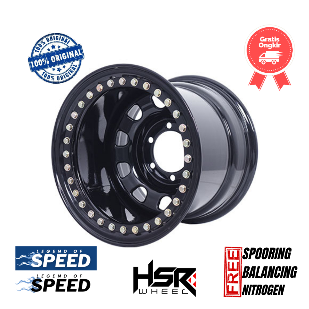 Velg HSR Ring 16 Mokupo Beadlock (Hardtop,Terrano, Collorado Dll)