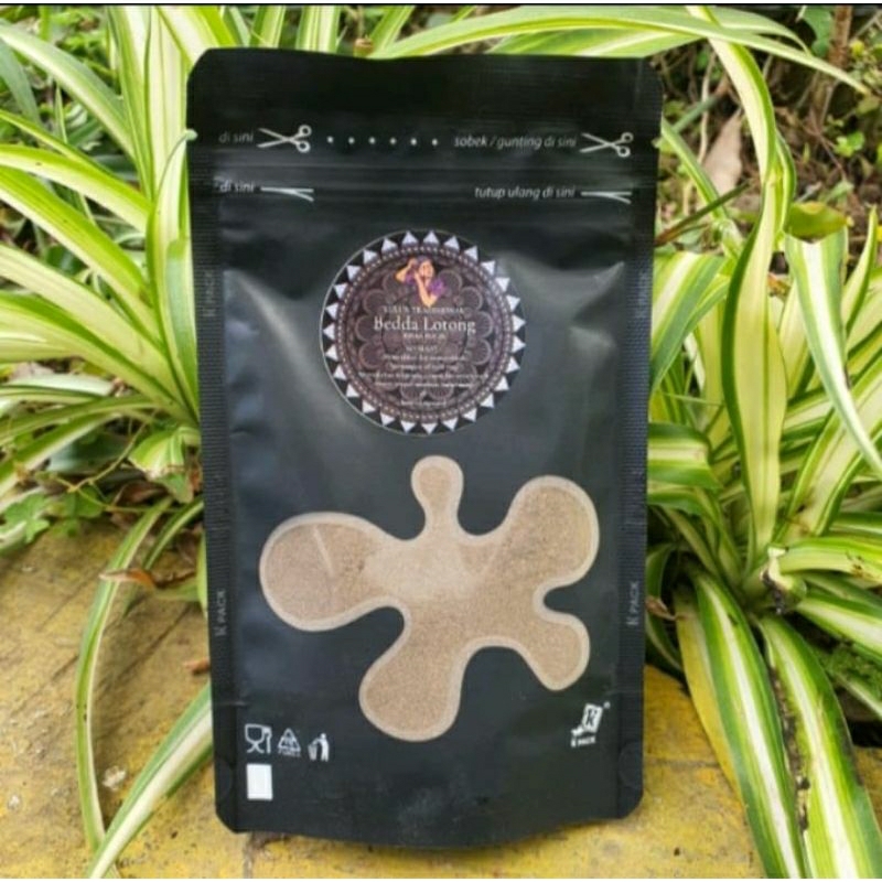 LULUR REMPAH HITAM BEDDA LOTONG 50gr/ LULUR VIRAL BEDDA LOTONG/ LULUR BUBUK COD