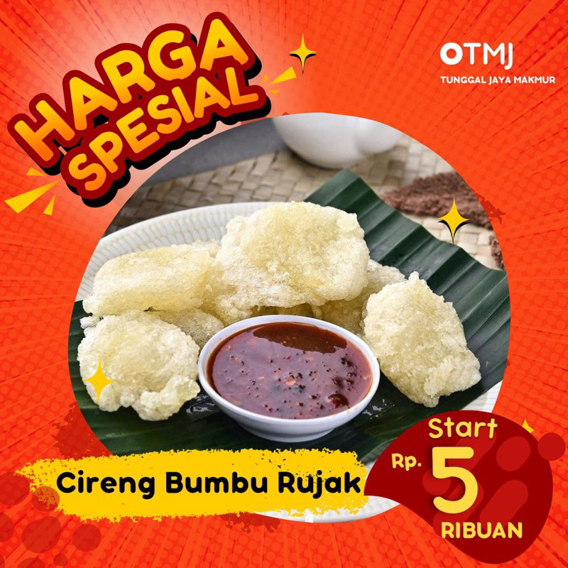 

Cireng Bumbu Rujak Isi 12 Biji Khas Masakan Nusantara | CIRENG MURAH