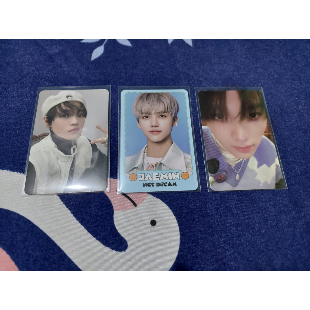 Photo card Guest Ver. Pink Christmas TC Candy Ver A dan B Selca Haechan Chenle Jaemin Mark