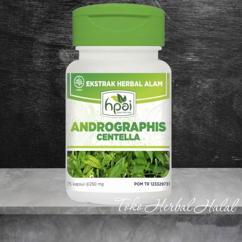 

Andrographis Centella HNI HPAI isi 75 kapsul Herbal antibiotik alami dan penurun demam