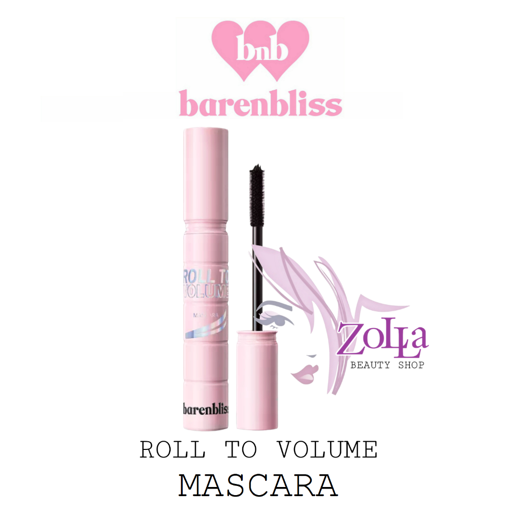 BNB BARENBLISS ROLL TO VOLUME MASCARA - BPOM - MASKARA BNB MURAH