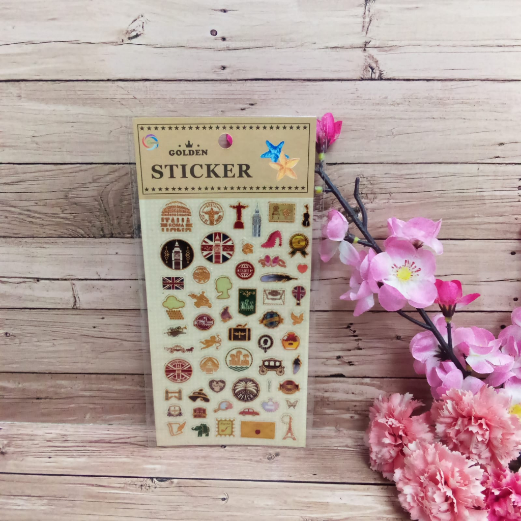 

Sticker Notebook Diary paper seal/Planner jurnal diy
