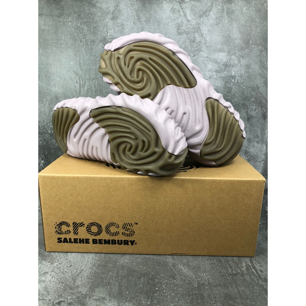 Crocs Pollex Clog x Salehe Bembury Mauve Mist, 100% Real Pic.