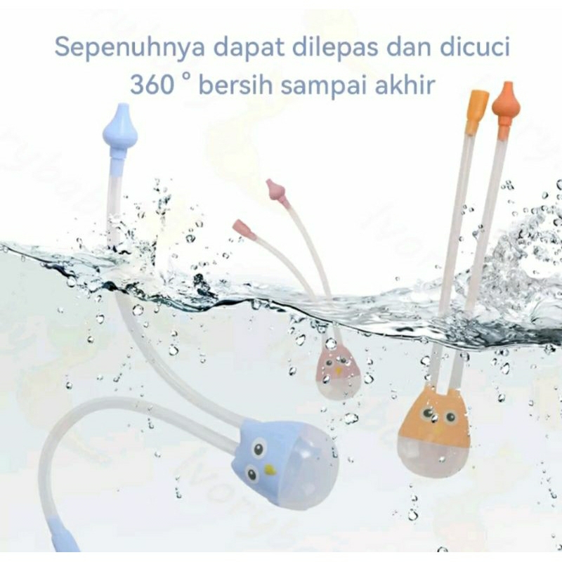 Penyedot ingus bayi Nasal Aspirator Lendir Nose Cleaner Sedot Pembersih kotoran hidung baby 0+ bln newborn