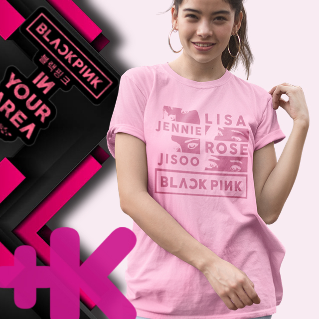 KAOS BLACKPINK/KAOS PINK VENOM/TSHIRT BLACKPINK/TSHIRT PINK VENOM/KAOS PINK/BLACKPINK/LISA/JISOO/ROS