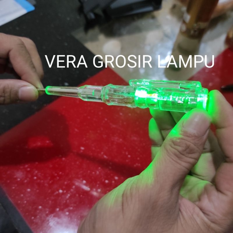 Tespen arus listrik HCE led Ac Dc 12V-250V~ / Tespen listrik HCE led Ac dc 12V -250V~