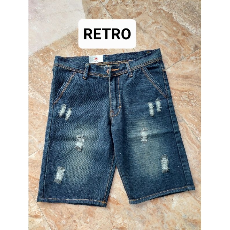 PENDEK JEANS STANDAR / PENDEK REGULER PRIA 27 SAMPAI 38