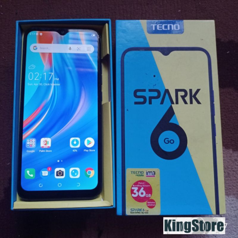 TECNO SPARK 6 GO 2/32 Second Fullset