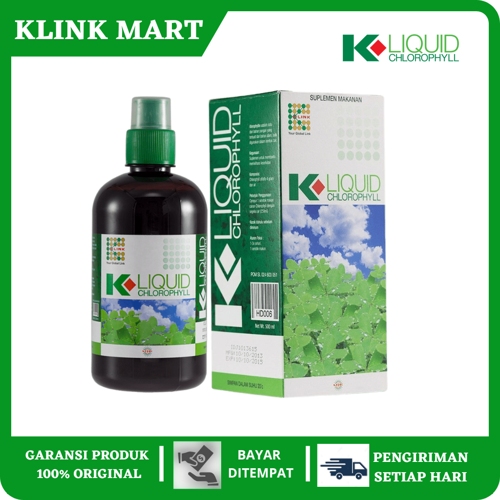 Klorofil klink K liquid chlorophyl original 500 ml