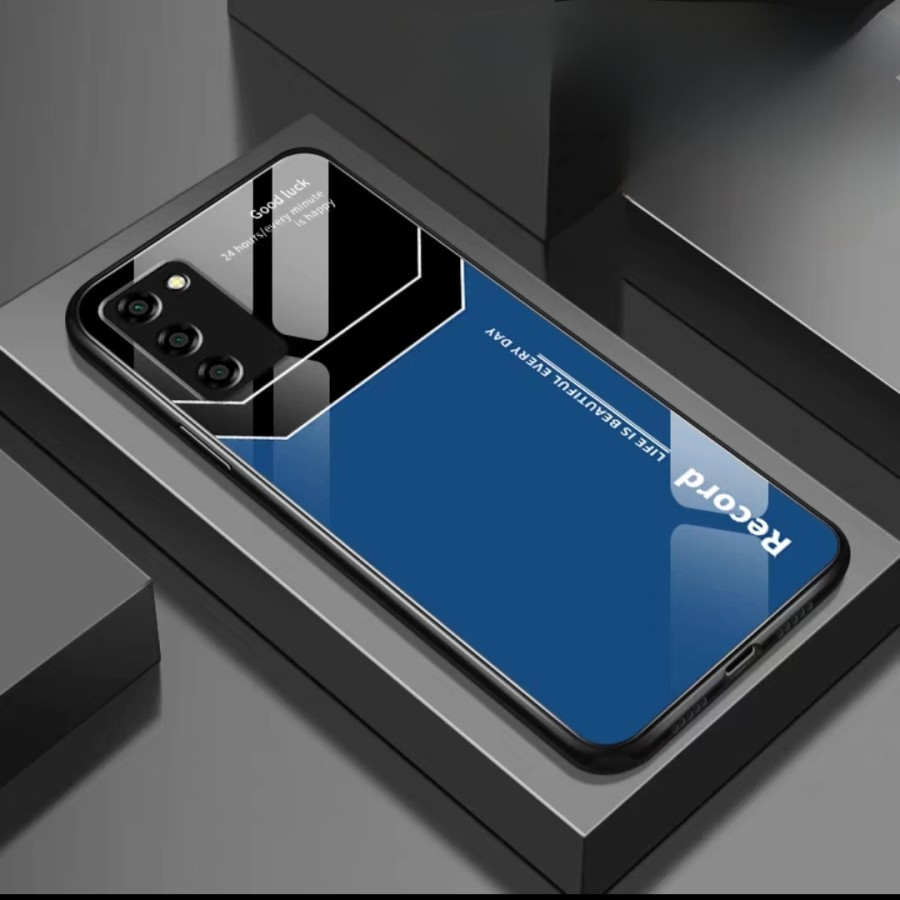 Case Samsung A03S casing back cover tempered glass tpu