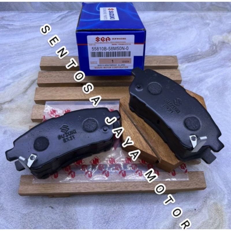 Brake Pad Kampas Rem Depan Mazda 2 Ford Fiesta Original 1set