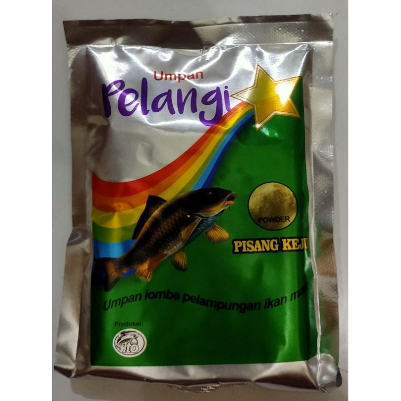 Umpan Pelangi Pisang Keju