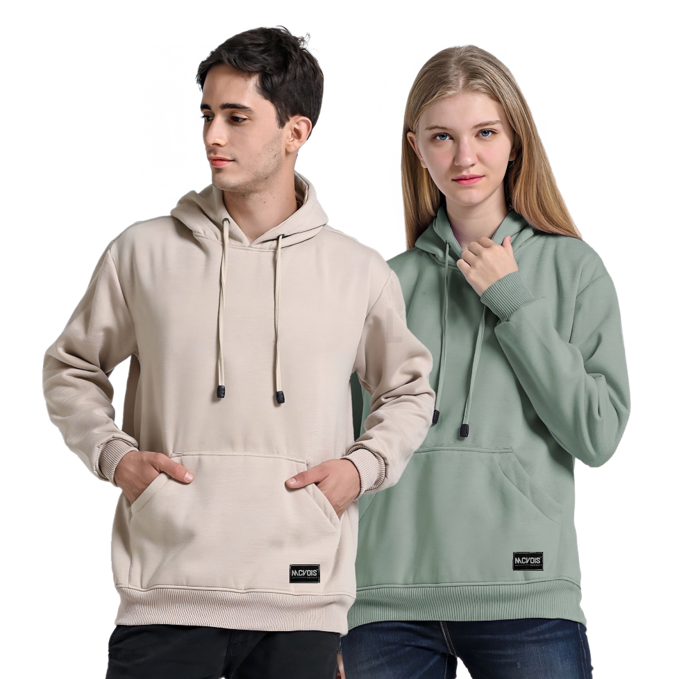 Mcvois Sweater Hoodie Polos Pria Wanita Premium Distro