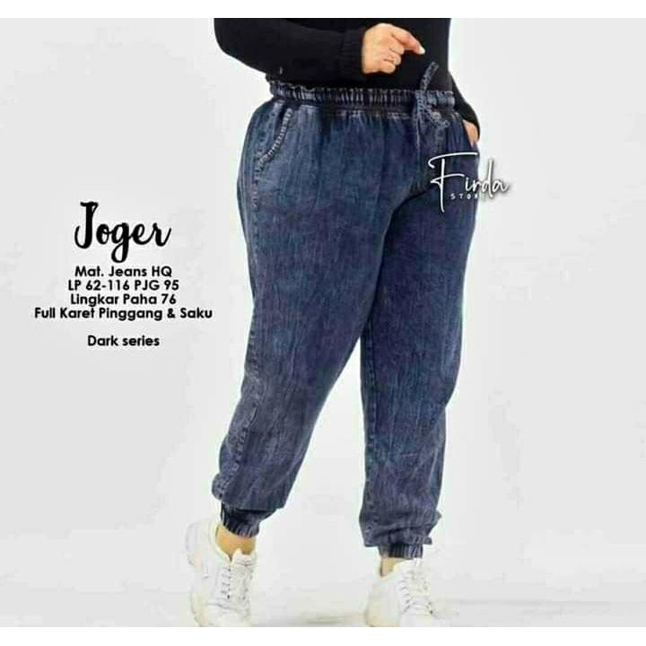 Celana Jumbo Wanita Jeans Baggy Premium Murah Baggy Jumbo