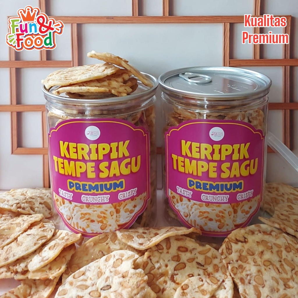 

Can Keripik Tempe Sagu Kualitas Premium