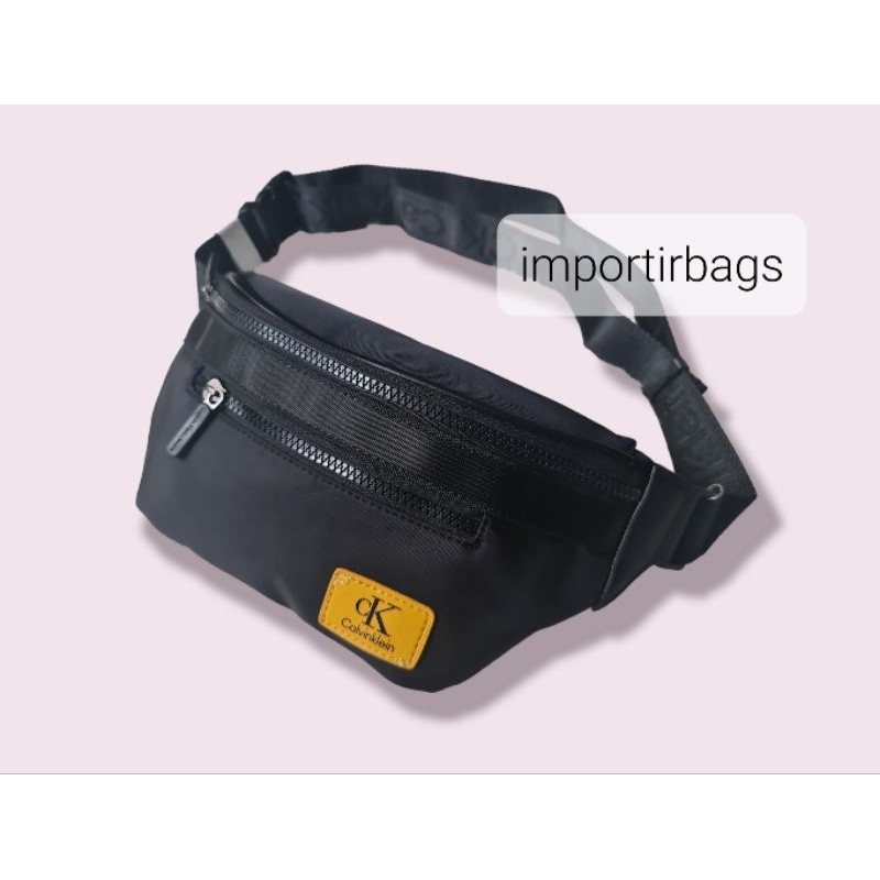 Waits bag Pria Original Impor bahan waterproof Tas Pinggang Tas Selempang pria