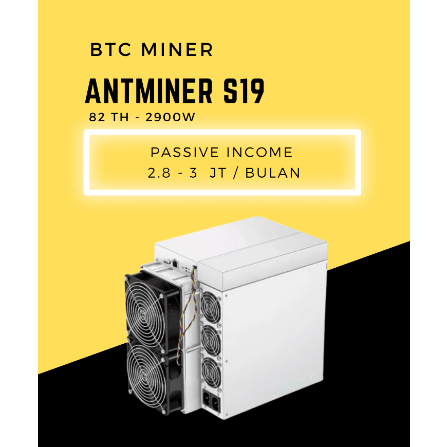 Antminer S19 95 TH Bitcoin Asic Mining