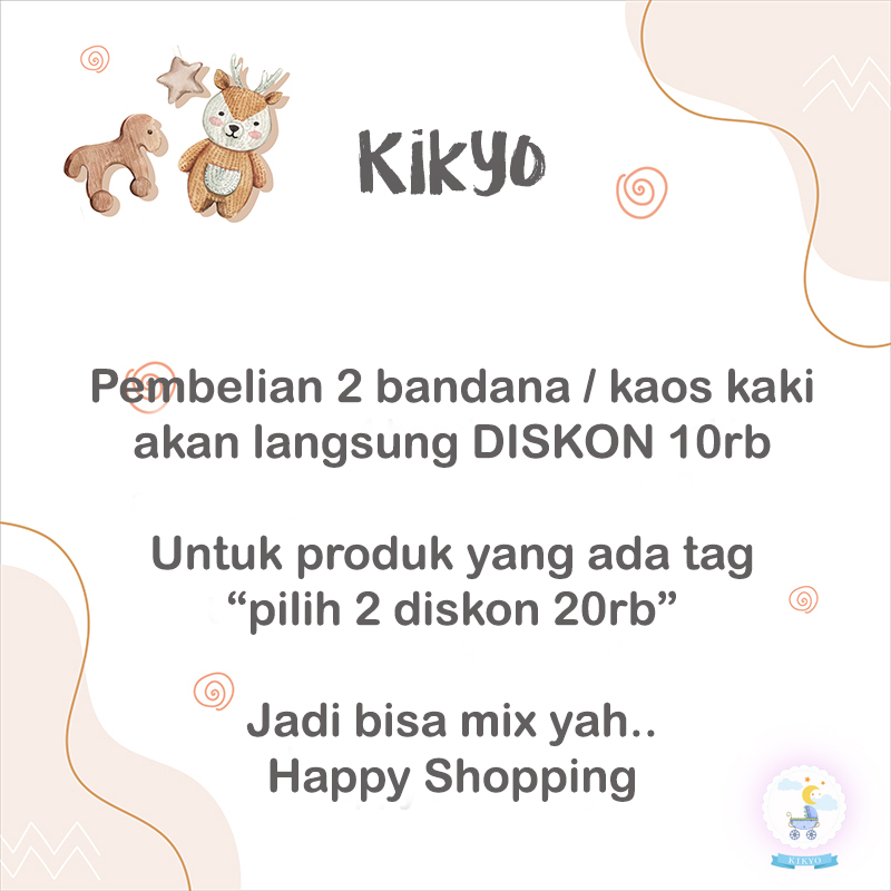 Kikyo Bandana Baby Autumn Headband Baby Bandana Lace Baby Bandana Anak